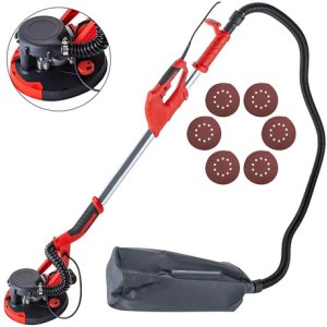 Lijadora Yeso Con Bolsa Aspiradora Luz Led ( Recomendado ) Naranja 1