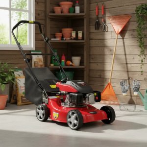 Cortadora De Césped 6 Hp Woodman - Tyt Rojo