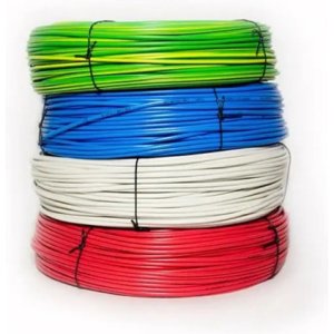 Cable  Tierra 40 Mts  6 Mm - Tyt Verde/amarillo
