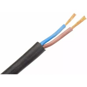 Cable Bajo Goma 2x2 Mm Negro O Blanco Precio 25 Metros - Tyt