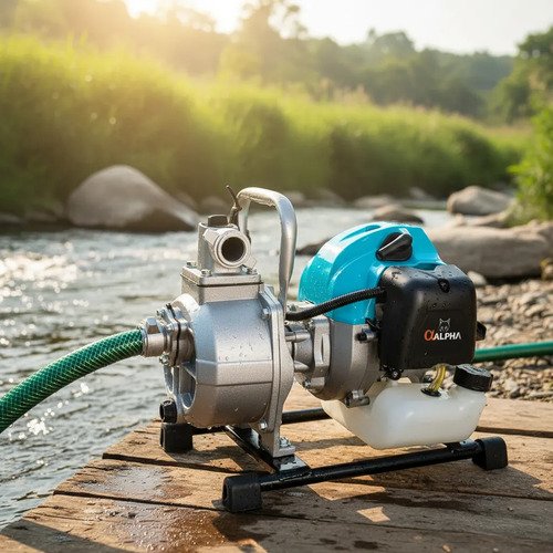 Motobomba 2t Alpha-pro 2hp Caudal 35000 Ls/h Mg501x - Imagen 2