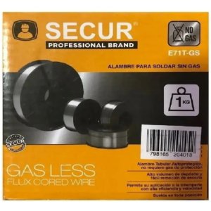 Alambre Mig Secur Para Soldar Sin Gas 1kg 0.6mm K37 - Tyt