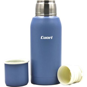 Termo Cuori Botti 750 Ml Acero Inox Tapon Cebador Azul Color Azul Claro