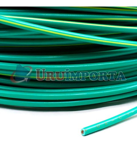Cable Unipolar Cablinur 2x0.75mm² 100m Verde Oscuro Cobre Pvc - Imagen 2