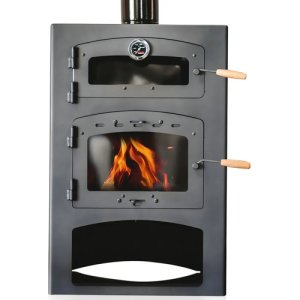 Calefactor A Leña Qutral 19000 Kcal/h Con Horno