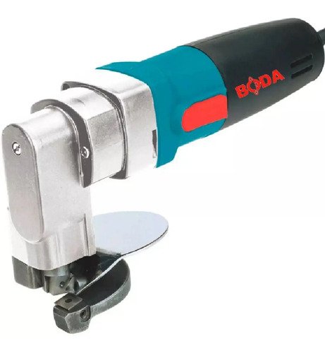 Cizalla Eléctrica Corta Chapa 2,5mm 500w Industrial Boda Tyt Negro Y Turquesa