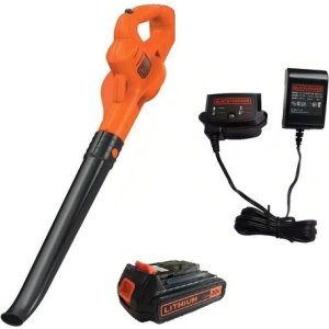 Soplador De Hojas Inalambrico Black Decker Lsw221 Naranja Naranja