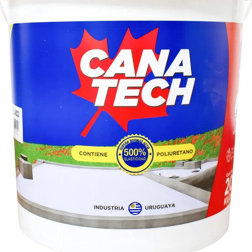 Membrana Líquida Impermeabilizante Canatech 20 L Blanco Acrílica - Imagen 2