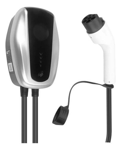 Cargador Auto Eléctrico Wallbox 7kw 32a Con Wifi Gbt Tyt Gris - Imagen 2