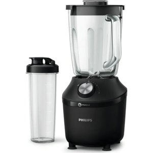 Licuadora Philips Hr2291/41 600w 2l Con Vaso Portátil Color Negro