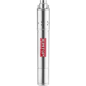 Bomba Sumergible Tipo Gusano 370w 0.5hp 72mts Emtop Plateado