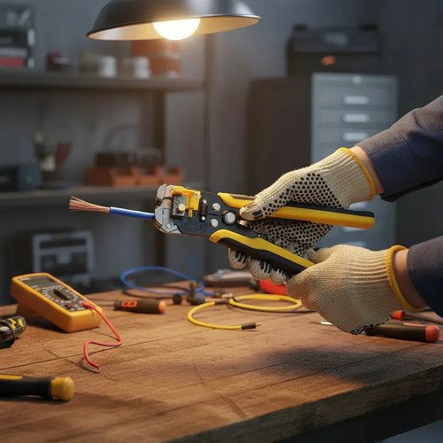 Pinza Pelacable Automática Autoajustable Profesional Crossmaster + Guantes - Imagen 3