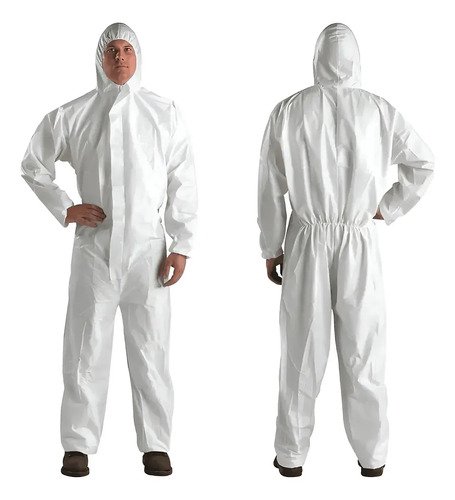Mameluco Descartable De Protección Secur Blanco Blaco