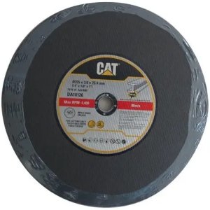 Set 5 Discos Sierra Sensitiva Cat 355mm 3mm Corte Metal Negro