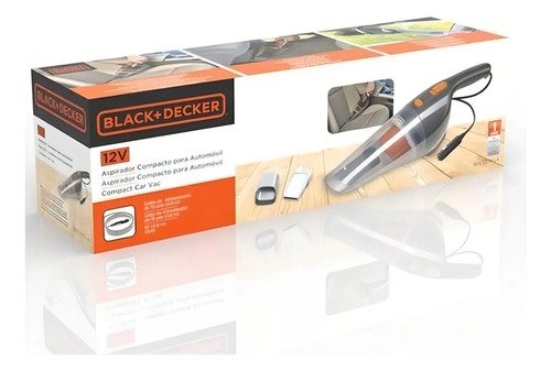 Aspiradora De Mano Black+decker Bdcv370-la 370ml Gris Y Naranja Gris/naranja - Imagen 3