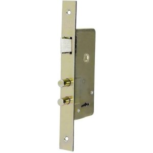 Cerradura Embutir Star 210 Azul Acero 2 Pasadores Puertas Chapa-madera
