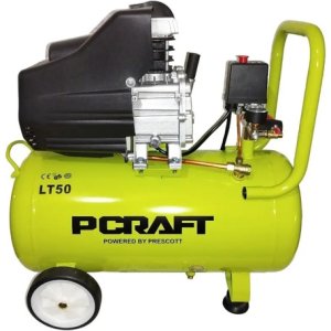 Compresor De Aire Prescott 50 Lt 2.5 Hp Electrico Verde Monofásica
