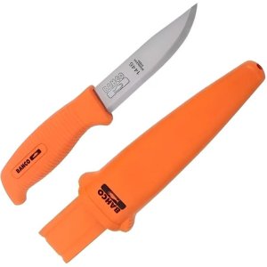 Cuchillo Bahco 1446 Caza Pesca Camping Electricidad  Naranja