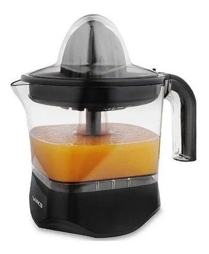 Exprimidor Juguera Winco-silenciosa-2 Medidas De Cono-1 Lt Negro