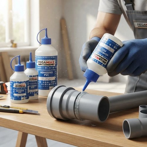 Pegamax Adhesivo Para Caños Y Accesorios Pvc 500 Ml - Imagen 3