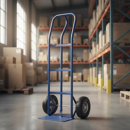 Carro Carga 250 Kg 2 Ruedas Inflables Alphapro Cmz7 Azul - Imagen 2