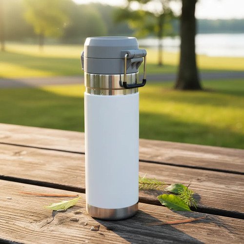 Vaso Térmico Stanley Go Flip 24oz Original Plan B Blanco Go Flip 24oz