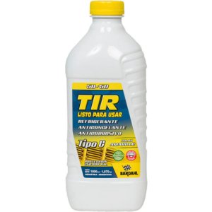 Liquido Refrigerante Anticongelante Tir 50% Listo Para Usar Bardahl Amarillo 1l