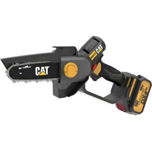 Mini Motosierra Bateria Cat 18v +bateria Y Cargador Negro