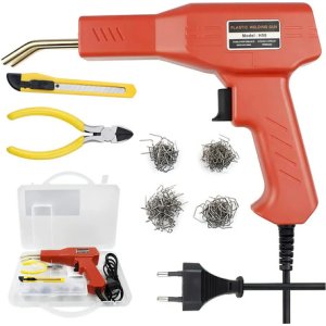 Soldadora De Plásticos 50w Universal Importaciones Con Maletín Rojo