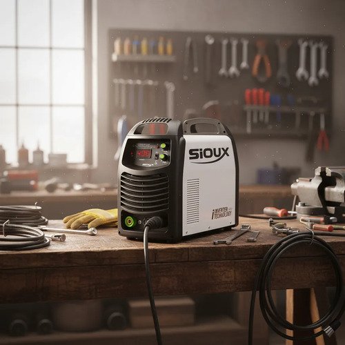 Soldadora Inverter Sioux 400 A 16.9k Va Blanco - Imagen 2
