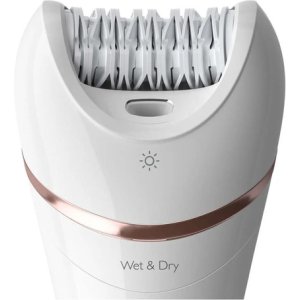 Depiladora Philips Serie 8000 Bre720/00 Color Blanco