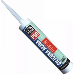 Silicona Ácida Transparente F50 300ml Foreman X12 Unidades