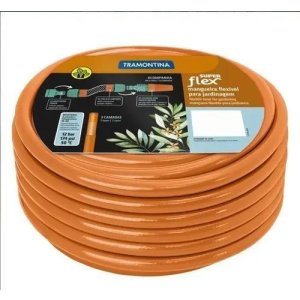 Manguera Tramontina Orange De Pvc Múltiple De 3 Capas, 20 M Naranja