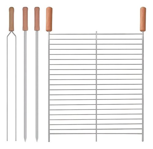 Parrilla Para Barbacoa Arizona Mor Con Lavabo Esmaltado - 3026 Negro/blanco - Imagen 5