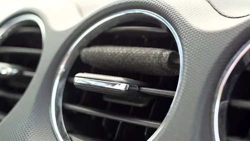 Vent Wrap Aromatizante Para Auto 4 Piezas Aromas Caribbean Colada Amarillo - Imagen 8