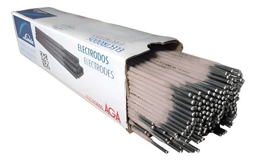 Electrodo Aga Caja 5kg 2,5mm E6013 Punta Roja Amarillo