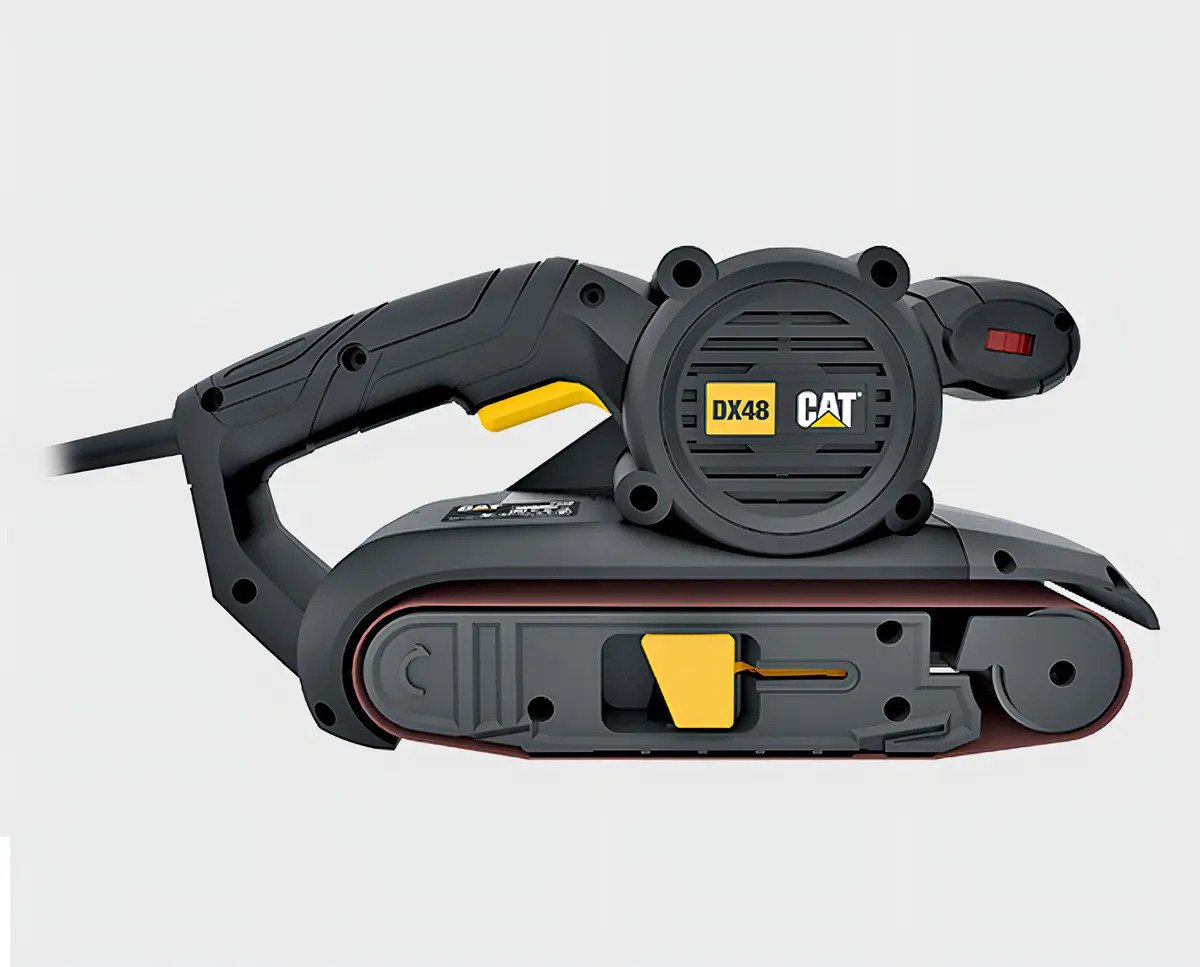 Lijadora De Banda Cat Industrial Dx48 Negro