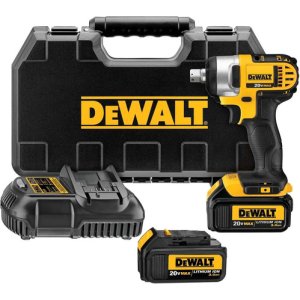 Llave De Impacto 20v + 2 Bat + Cargador Dewalt Dcf880l2-b2 Amarillo