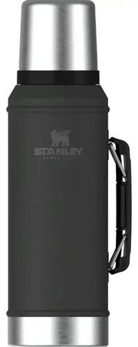 Termo Stanley Classic 940ml Tapon Cebador Color Negro