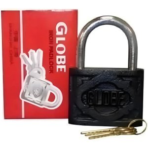 Candado Hierro Globe 60 Mm - Tyt Negro