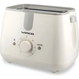Tostadora Electrica Doble Winco W836 Blanca Blanco