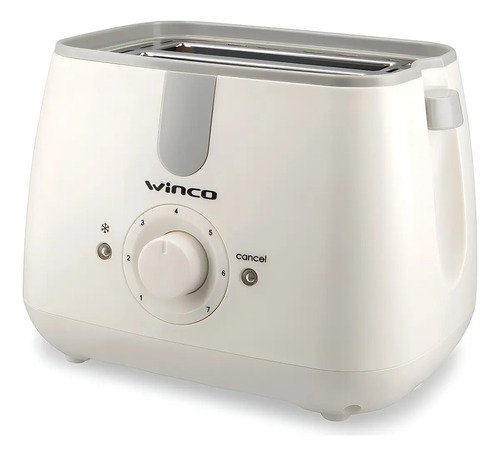 Tostadora Electrica Doble Winco W836 Blanca Blanco