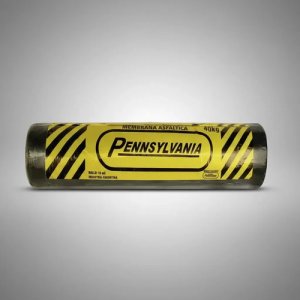 Membrana Asfáltica 4mm Con Aluminio Reforzada Ct240018i Negro