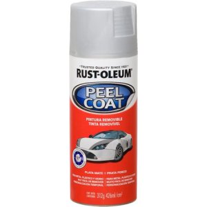 Pintura Vinilica Removible Rust-oleum Peel Coat Plata Mate 408ml