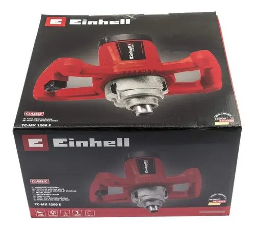 Mezclador De Pintura Cemento Yeso Enduido Einhell Tc-mx 1200 - Imagen 6