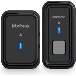 Timbre Para Puerta Intelbras Cib 101 Inalámbrico Negro