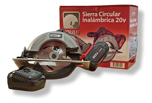 Sierra Circular Inalámbrica Brushless Equus 165mm Color Rojo Frecuencia 50hz 50 Hz - Imagen 4