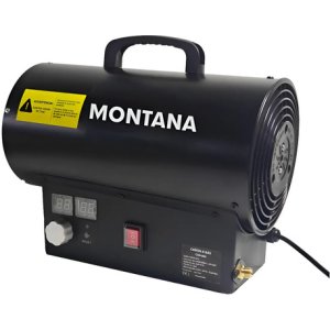Cañon Calefactor A Gas 100000 Btu Con Valvula Negro