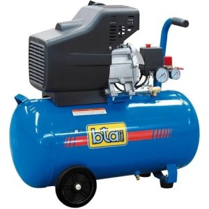 Compresor De Aire Bta Tools 50 Litros Portátil Azul 2 Hp