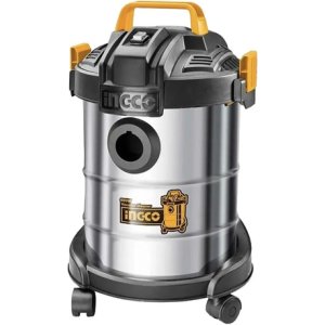 Aspiradora Ingco Acero Inox Seco Humedo - Tyt Plateado